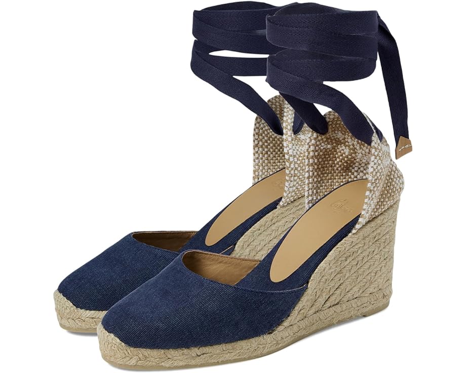 Эспадрильи CASTANER Carina 60mm Wedge, цвет Dark Blue