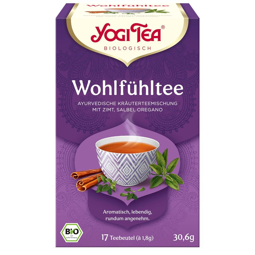 

Чай Yogi Tea для хорошего самочувствия 30,6 г 17 пакетиков