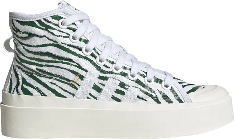 Кроссовки Wmns Nizza Bonega Mid 'Green Animal Print', зеленый