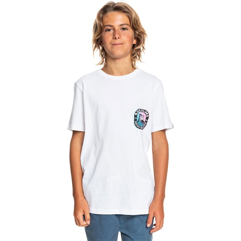 

Футболка с коротким рукавом Quiksilver EQBZT04420-WBB0 / Another Story, белый