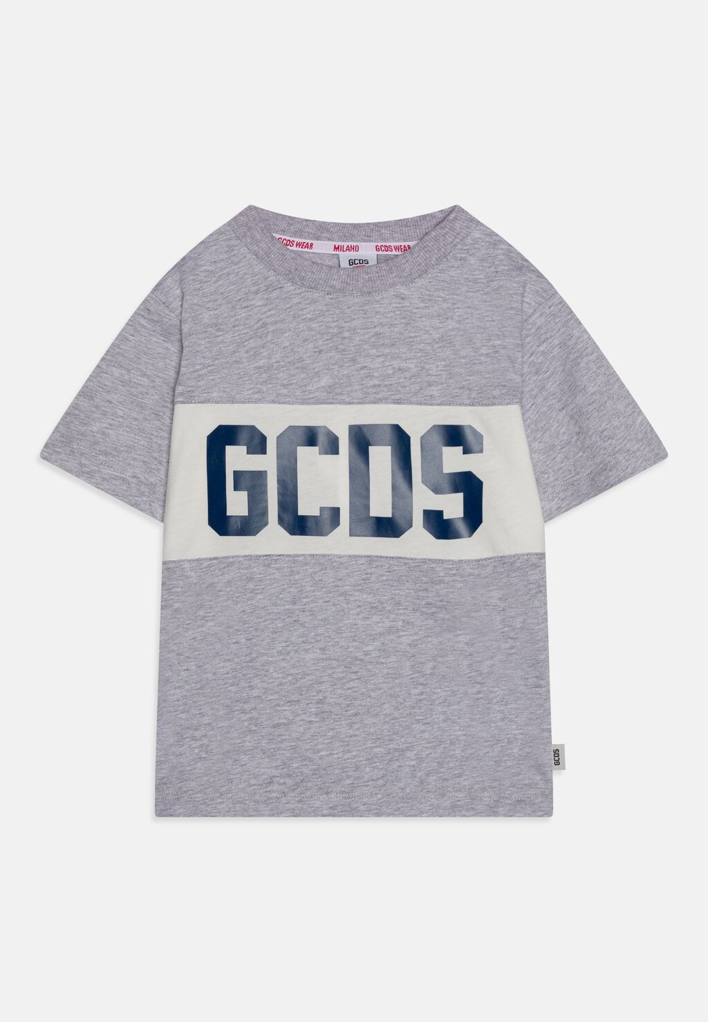 

Футболка с принтом Unisex Logo GCDS, цвет grigio chiaro melange