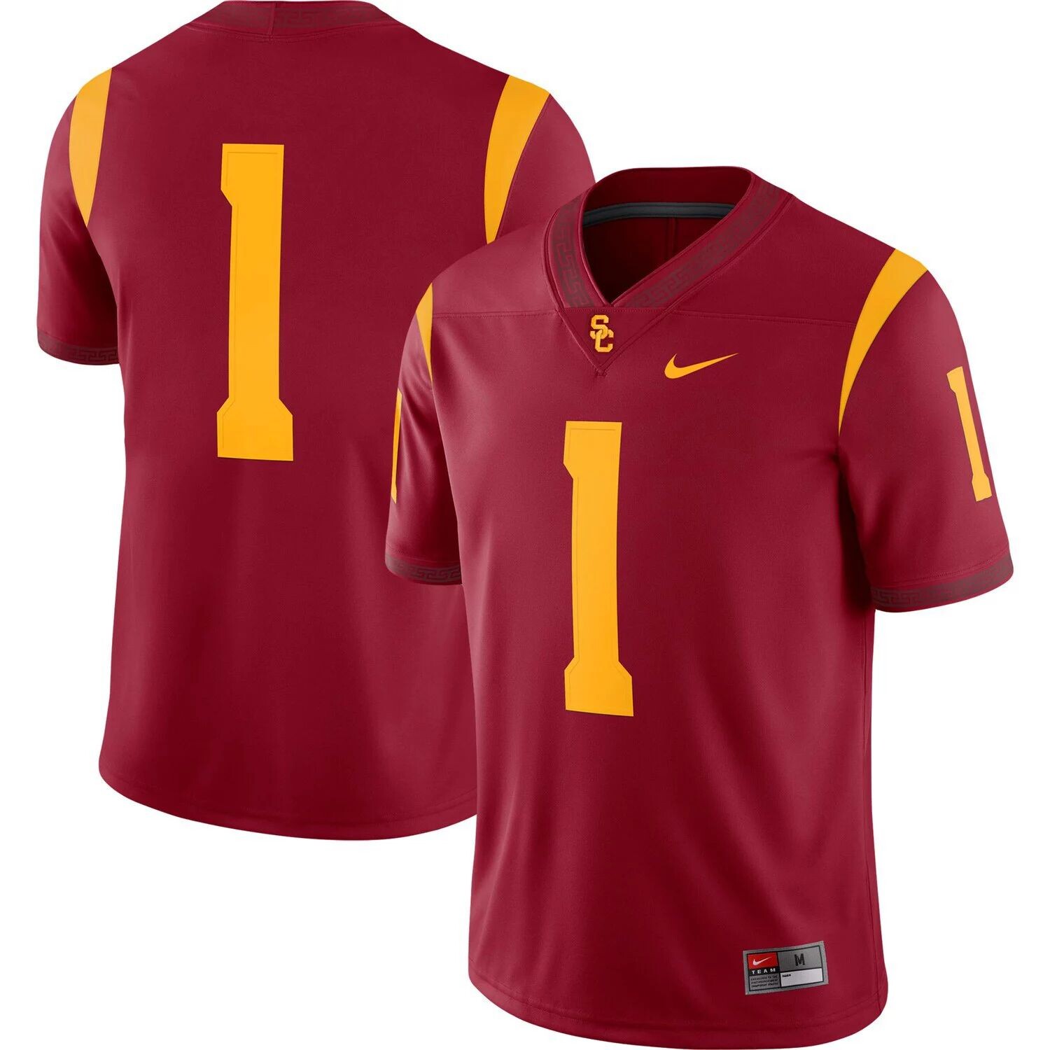 

Женское джерси Nike #1 Cardinal USC Trojans Performance Game Nike