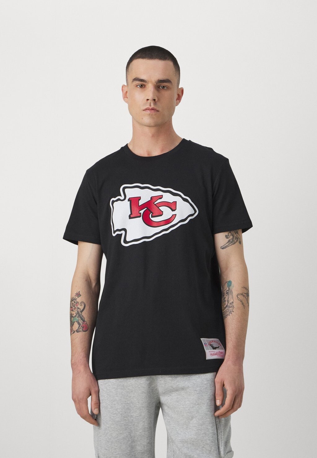 

Team Nfl Kansas City Chiefs Team Logo Tee Mitchell & Ness, черный