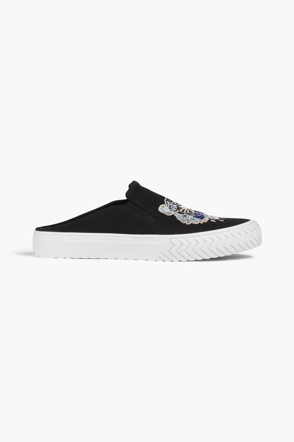 

Парусиновые тапочки K-Skate с вышивкой KENZO, черный