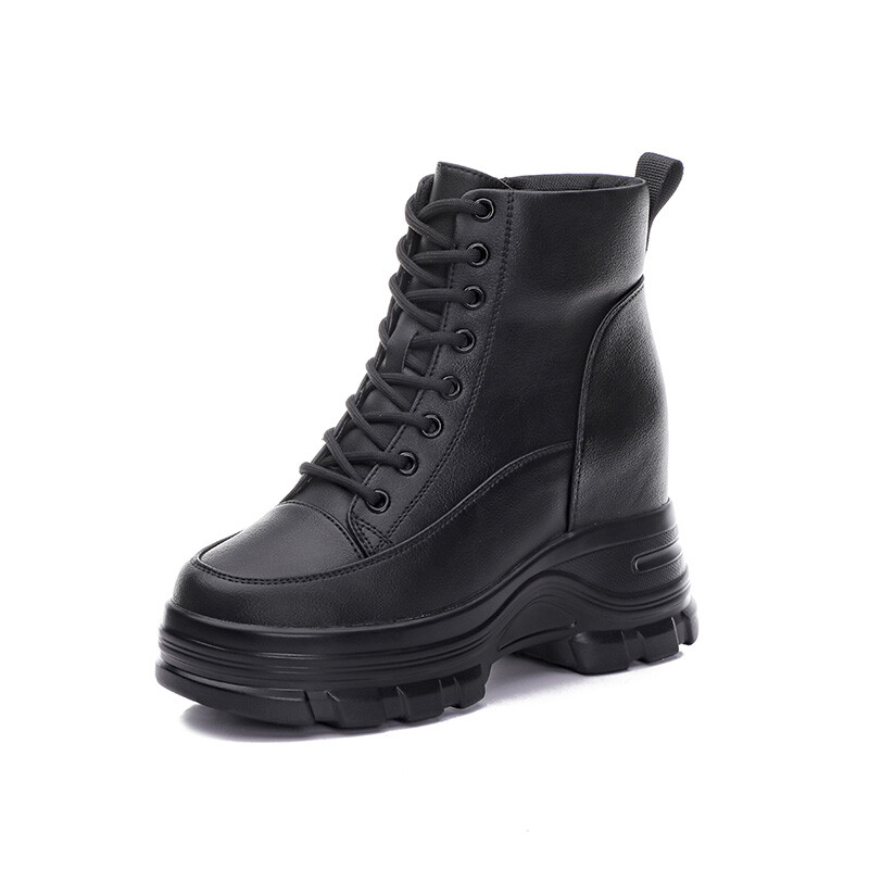 

Ботинки Martin Boot женские Modern Belle, цвет Black Fleece-lined