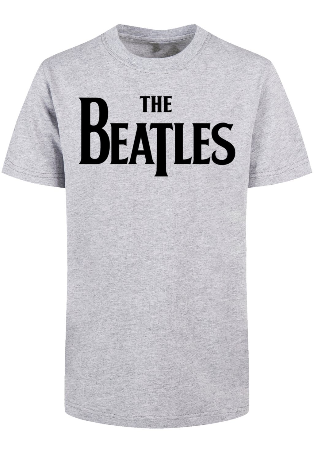 

Футболка с принтом THE BEATLES DROP T LOGO F4NT4STIC, цвет heathergrey