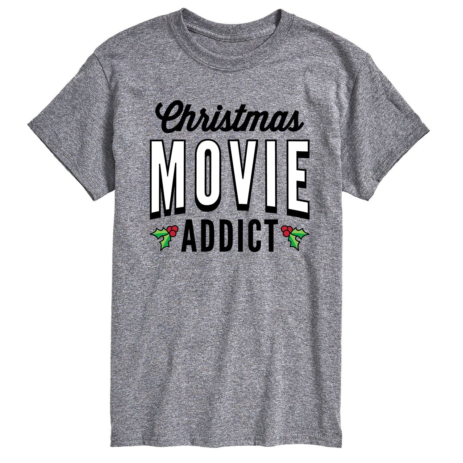 

Футболка Big & Tall Christmas Movie Addict Licensed Character, серый