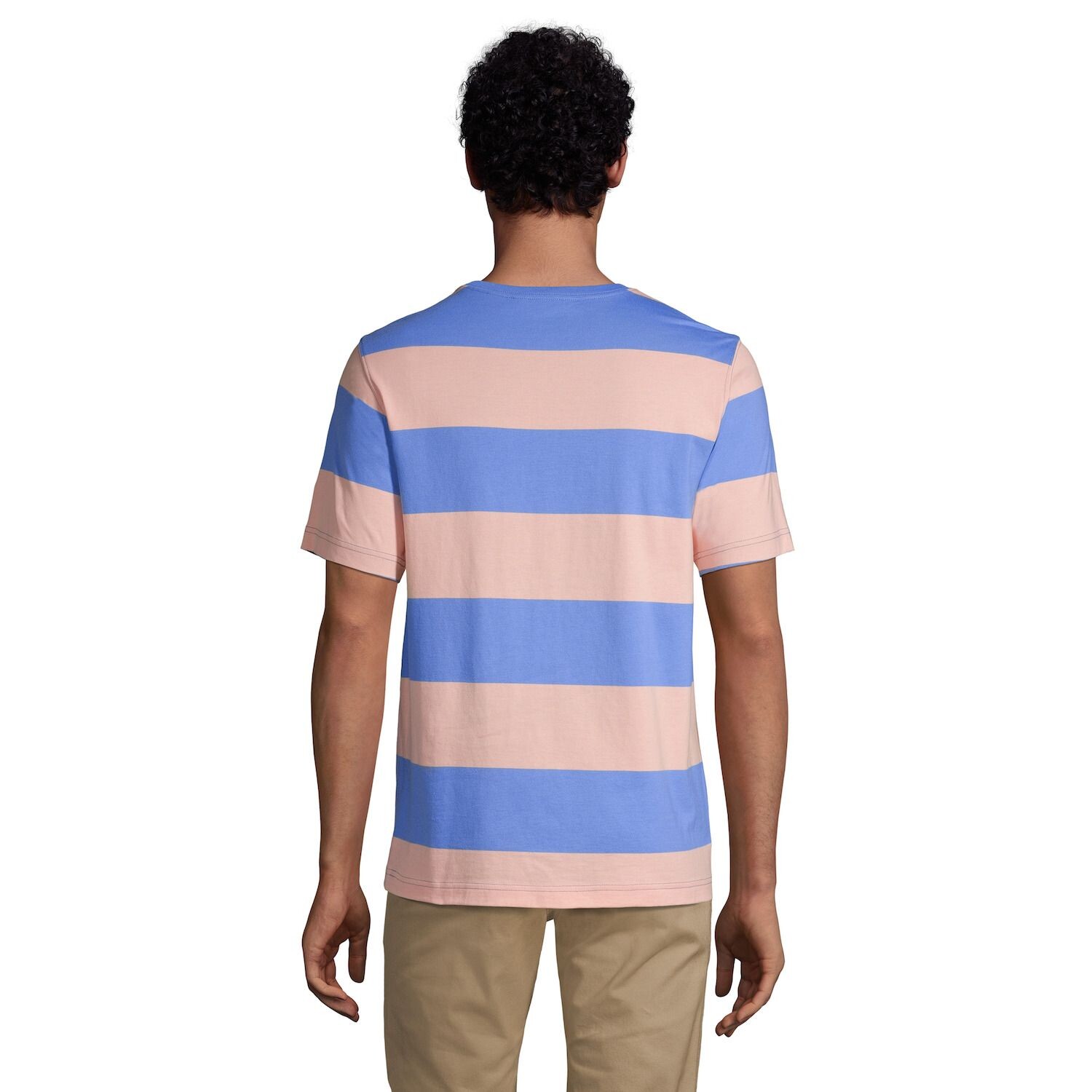 

Мужская футболка в полоску Lands End Super-T Lands' End