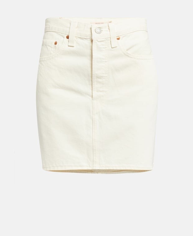 

Джинсовая юбка Levi's, овсяная каша
