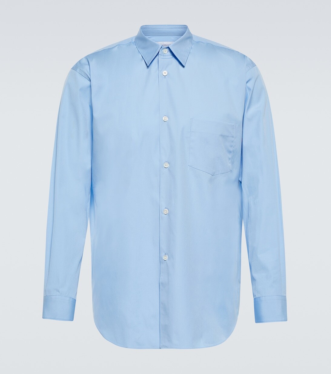 

Хлопковая рубашка Comme des Garçons Shirt, синий