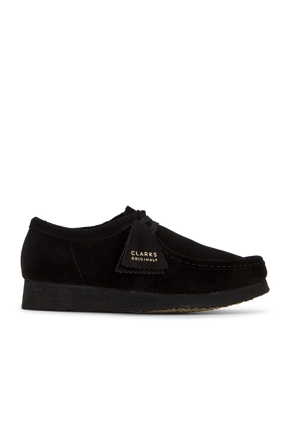 

Ботинки Clarks Wallabee, цвет Black Suede