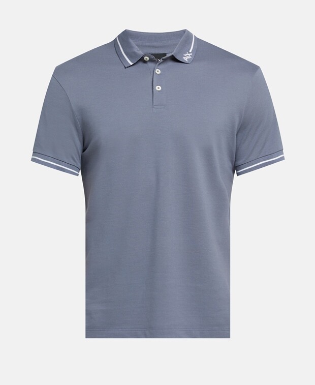 

Рубашка поло Armani Exchange, цвет Caviar Black
