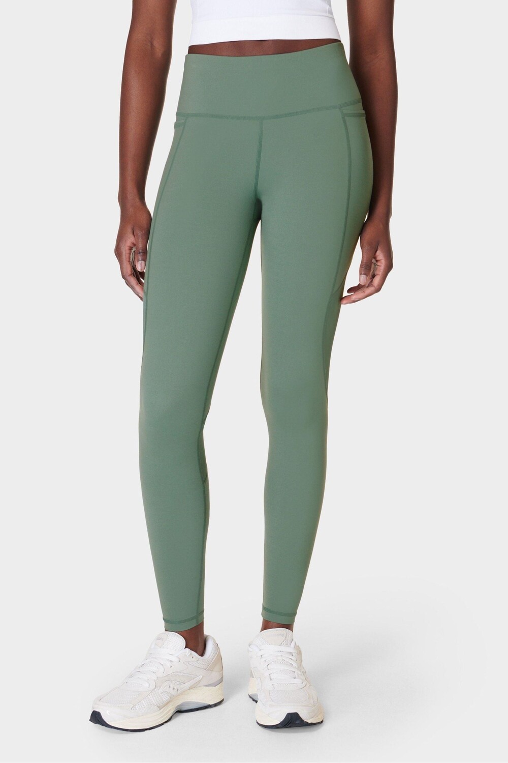 

Спортивные леггинсы Aerial Core Sweaty Betty, зеленый