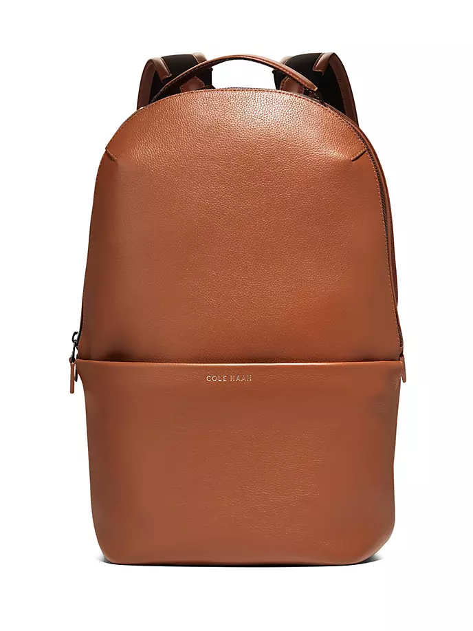

Кожаный повседневный рюкзак Triboro Cole Haan, цвет new british tan