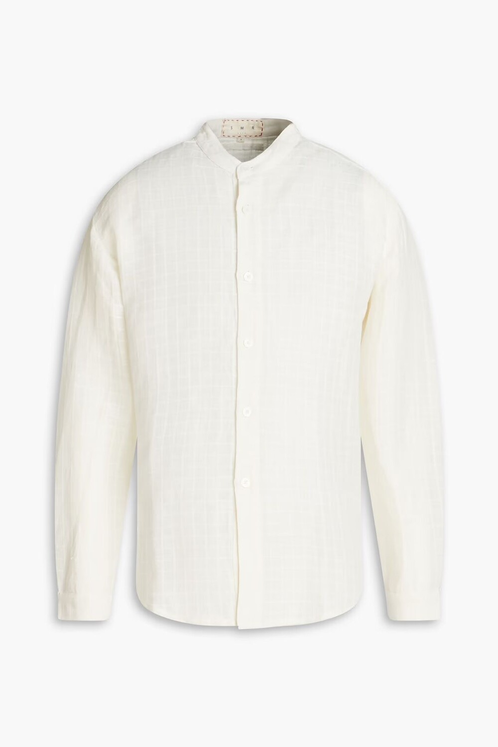 

Жаккардовая рубашка Tulum из смесового льна и хлопка Smr Days, цвет Off-white