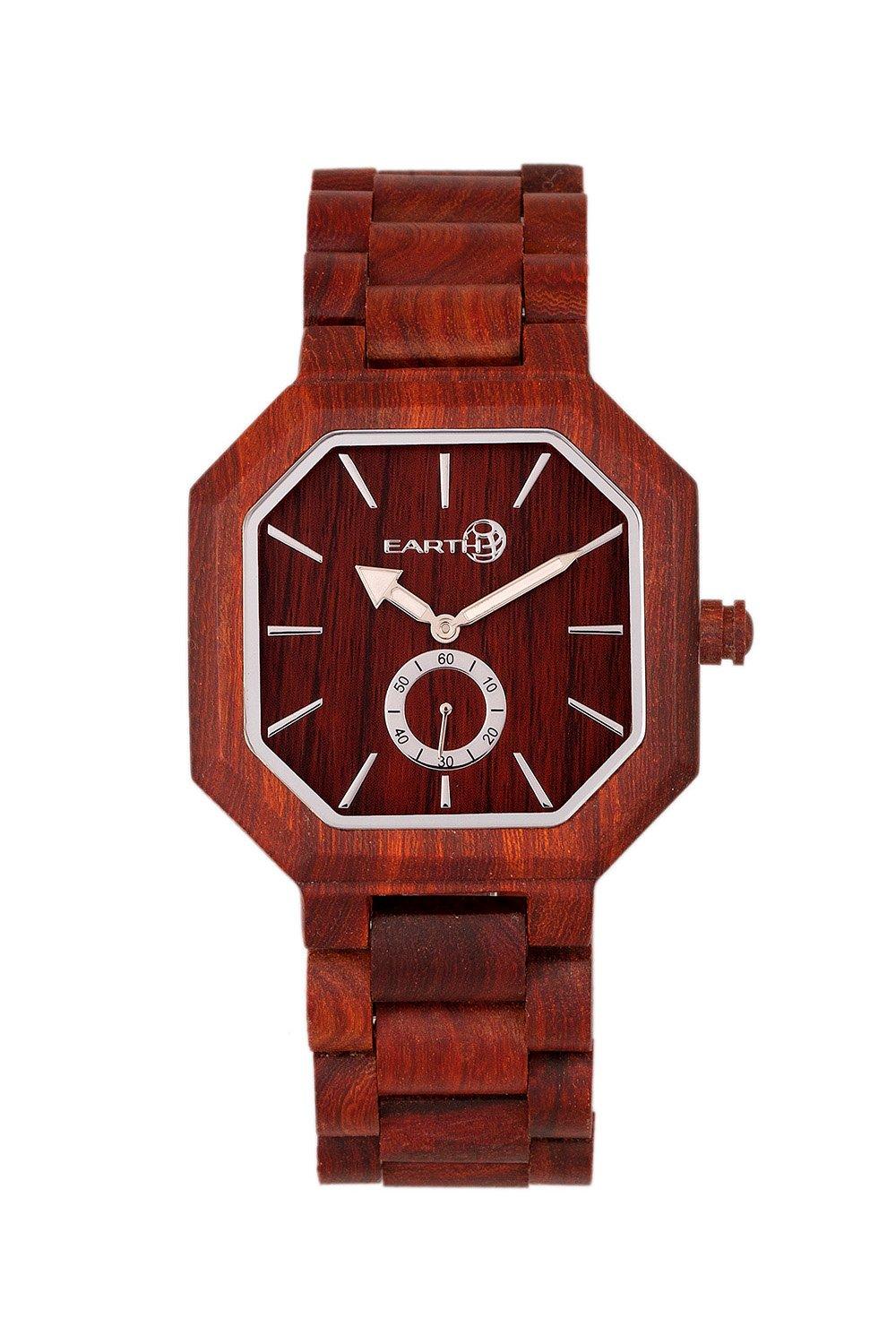 Часы-браслет Акадия Earth Wood, красный