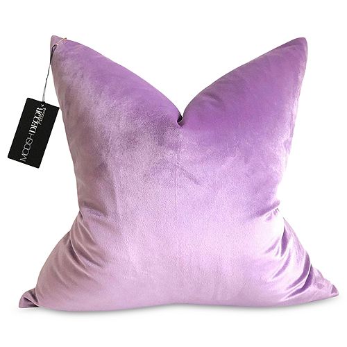 картофелечистка аtmosphre modish Бархатная декоративная наволочка, 24 x 24 Modish Decor Pillows, цвет Purple
