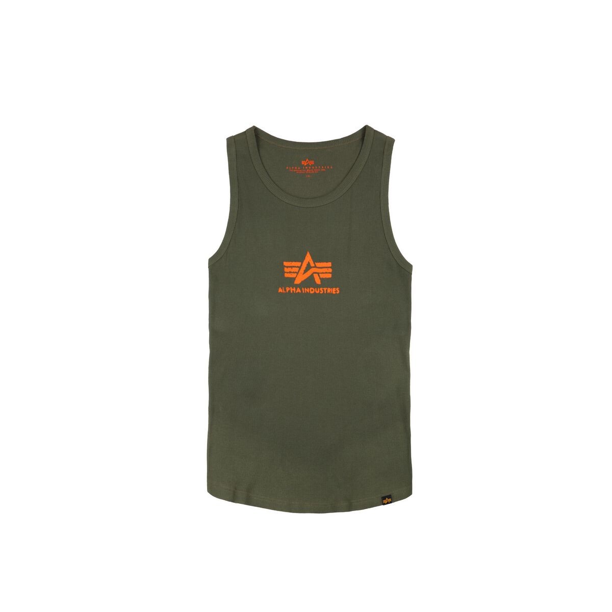 

Футболка Alpha Industries Logo Tank, зеленый