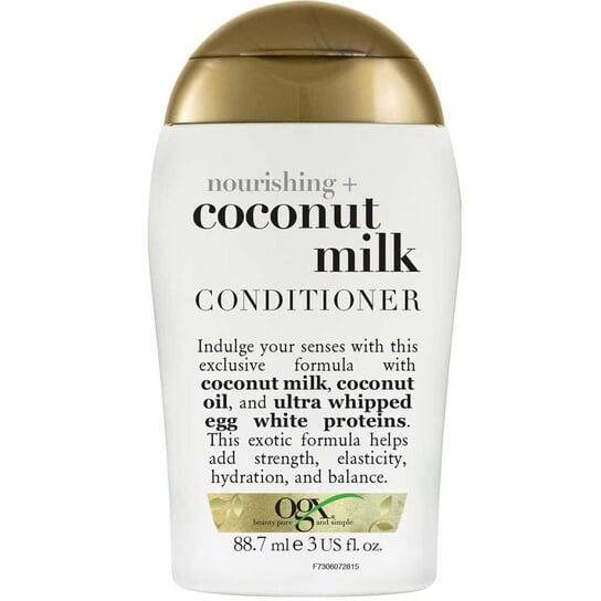 

Увлажняющий кондиционер с кокосовым молоком, 88,7мл OGX Nourishing + Coconut Milk Conditioner