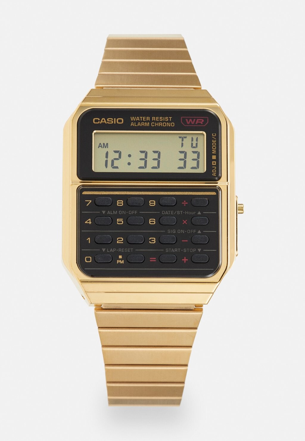 

Цифровые часы Calculator Ca-500 Unisex Casio, золотой