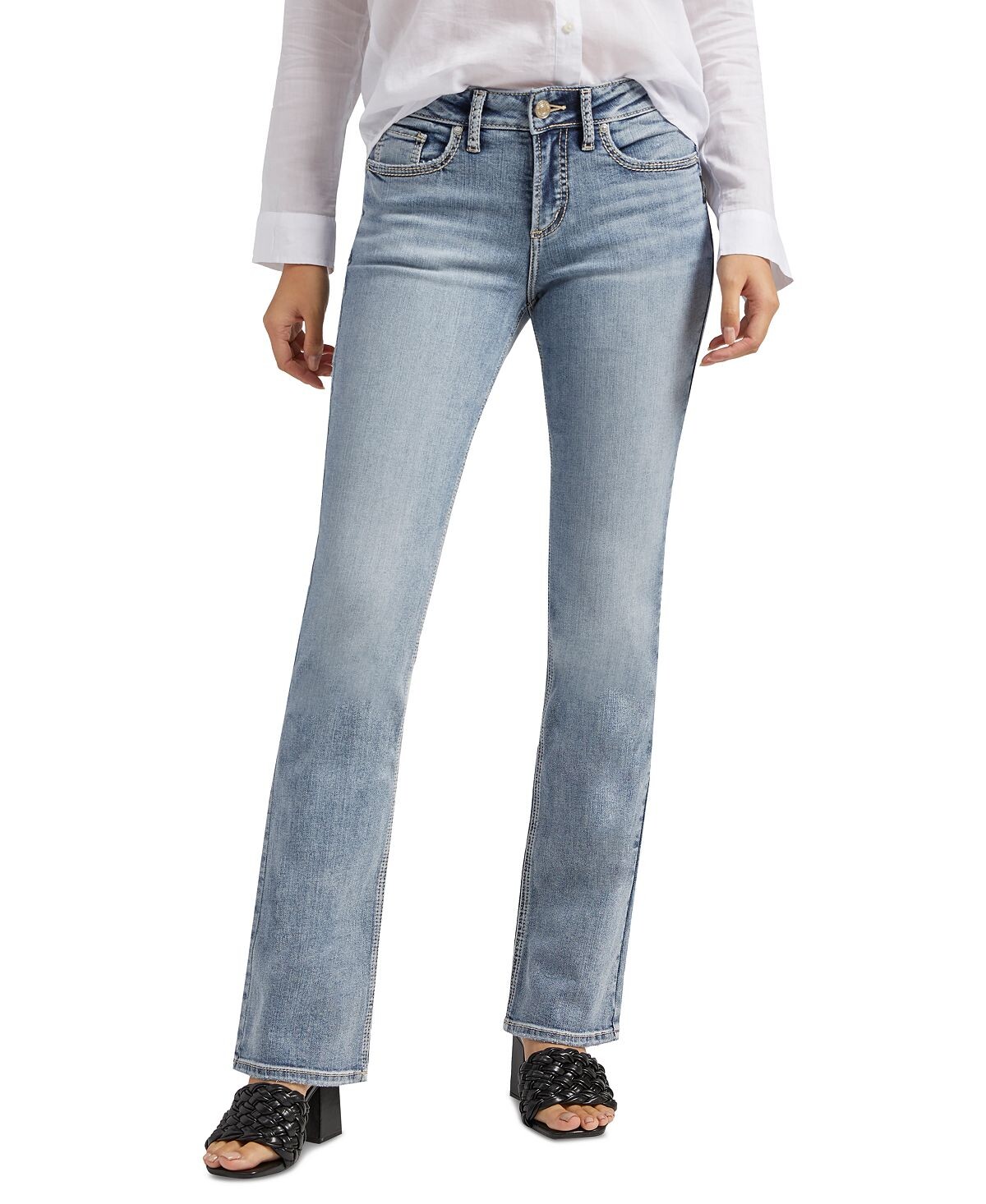 

Женские джинсы Suki Slim Bootcut Silver Jeans Co.