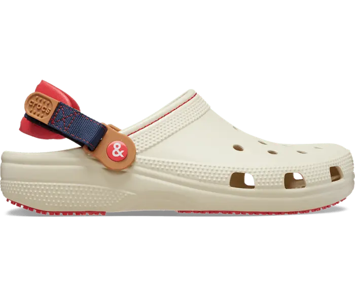 

Нескользящие сабо Hedley & Bennett Crocs мужские, цвет Bone