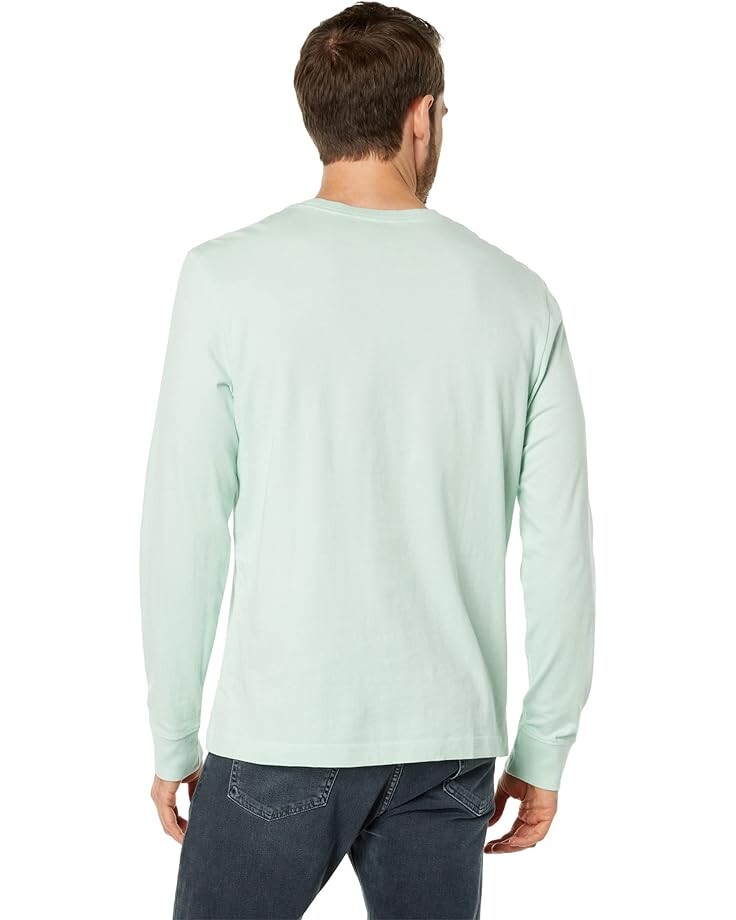 

Футболка Life is Good Superpowers Van Long Sleeve Crusher Tee, цвет Sage Green