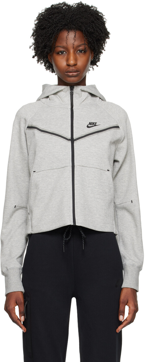 

Серый спортивный худи Nike, Серый;черный