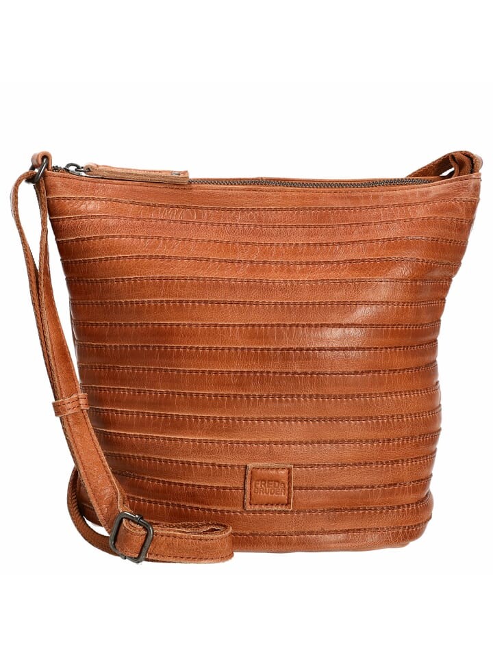 

Сумка через плечо FREDs BRUDER 28 cm, цвет dark caramel