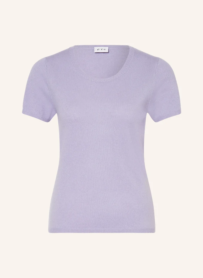 Трикотажная кашемировая рубашка Ftc Cashmere, фиолетовый