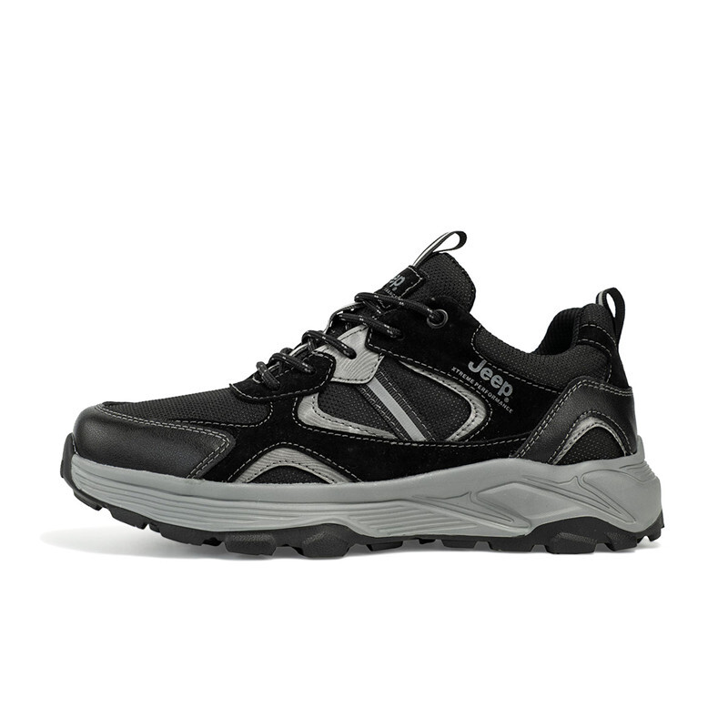 

Кроссовки мужские треккинговые Hiking / Trekking Shoes Men Low-Top Jeep, серый