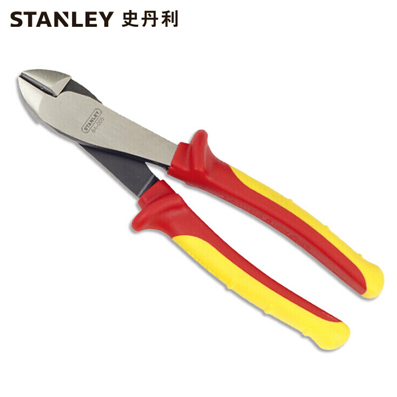 Stanley STANLEY Изолированные диагональные плоскогубцы Fatmax. 8,5-дюймовые диагональные плоскогубцы. Кусачки. Плоскогубцы со смещенными плоскогубцами. Кусачки 84-005-23 можно изготовить по индивидуальному заказу.