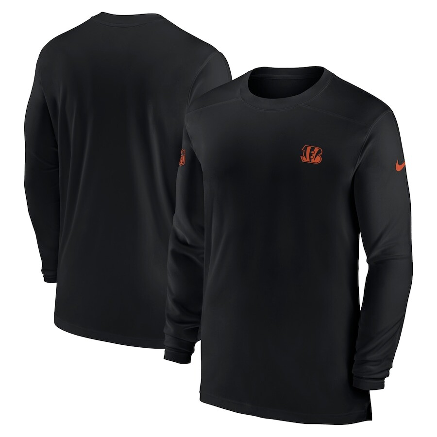

Футболка с длинным рукавом Nike Cincinnati Bengals, черный