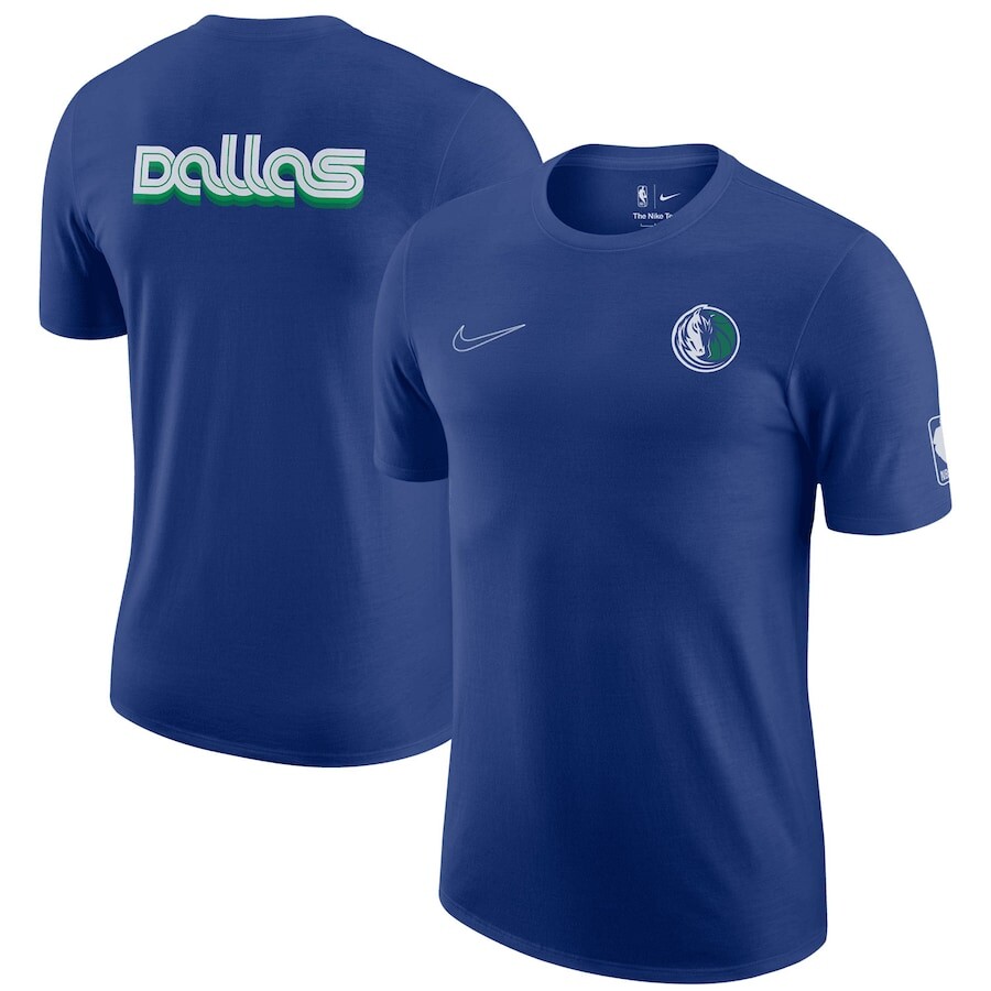 

Футболка с коротким рукавом Nike Dallas Mavericks, синий