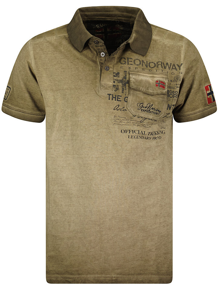 

Поло Geographical Norway Keony, хаки