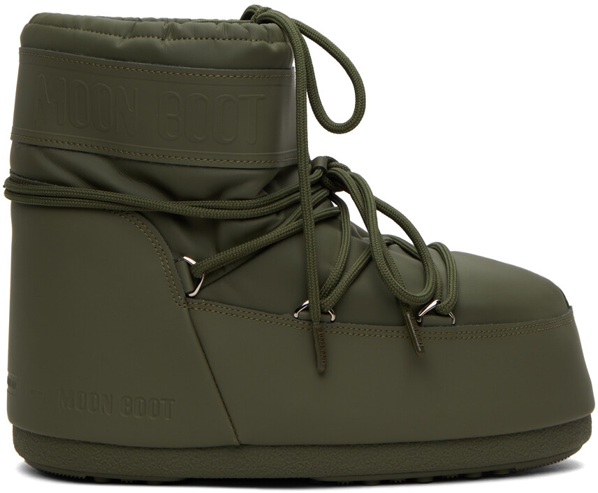 

Резиновые сапоги хаки Icon Low Moon Boot