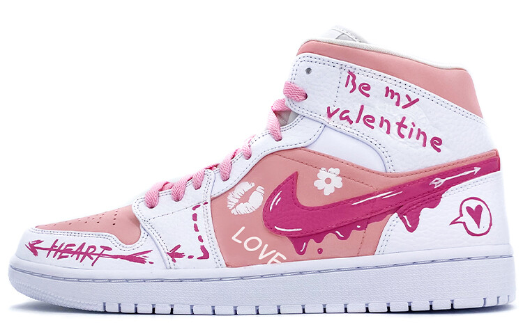 

Шнурки Air Jordan Wmns 1 Mid Special розовые/красные