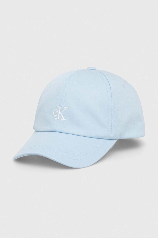 

Детская хлопковая бейсболка Calvin Klein Jeans, синий