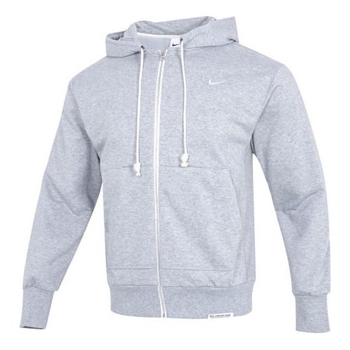 Куртка Men's Nike Solid Color Printing Logo Zipper Hooded Running Gym Jacket Gray, серый куртка men s nike solid color jacket gray dq5817 063 серый