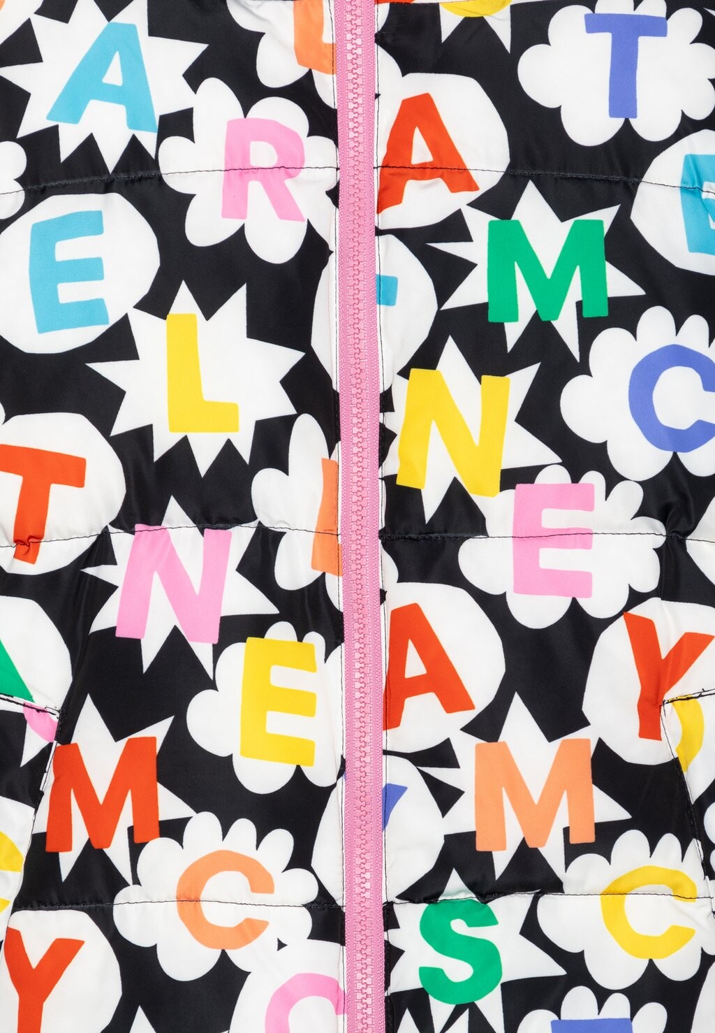 

Зимняя куртка PUFFER Stella McCartney Kids, черный