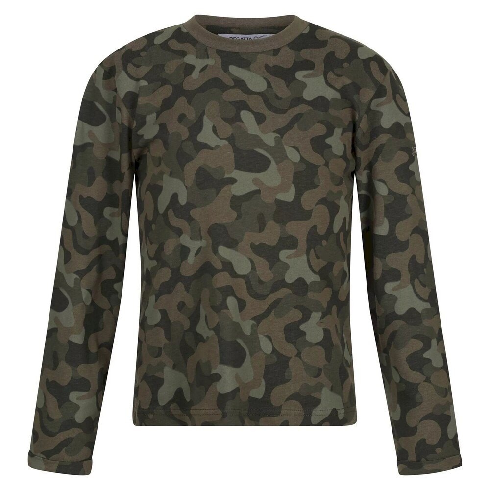 

Футболка с длинным рукавом Regatta Wenbie Iii Camo, зеленый