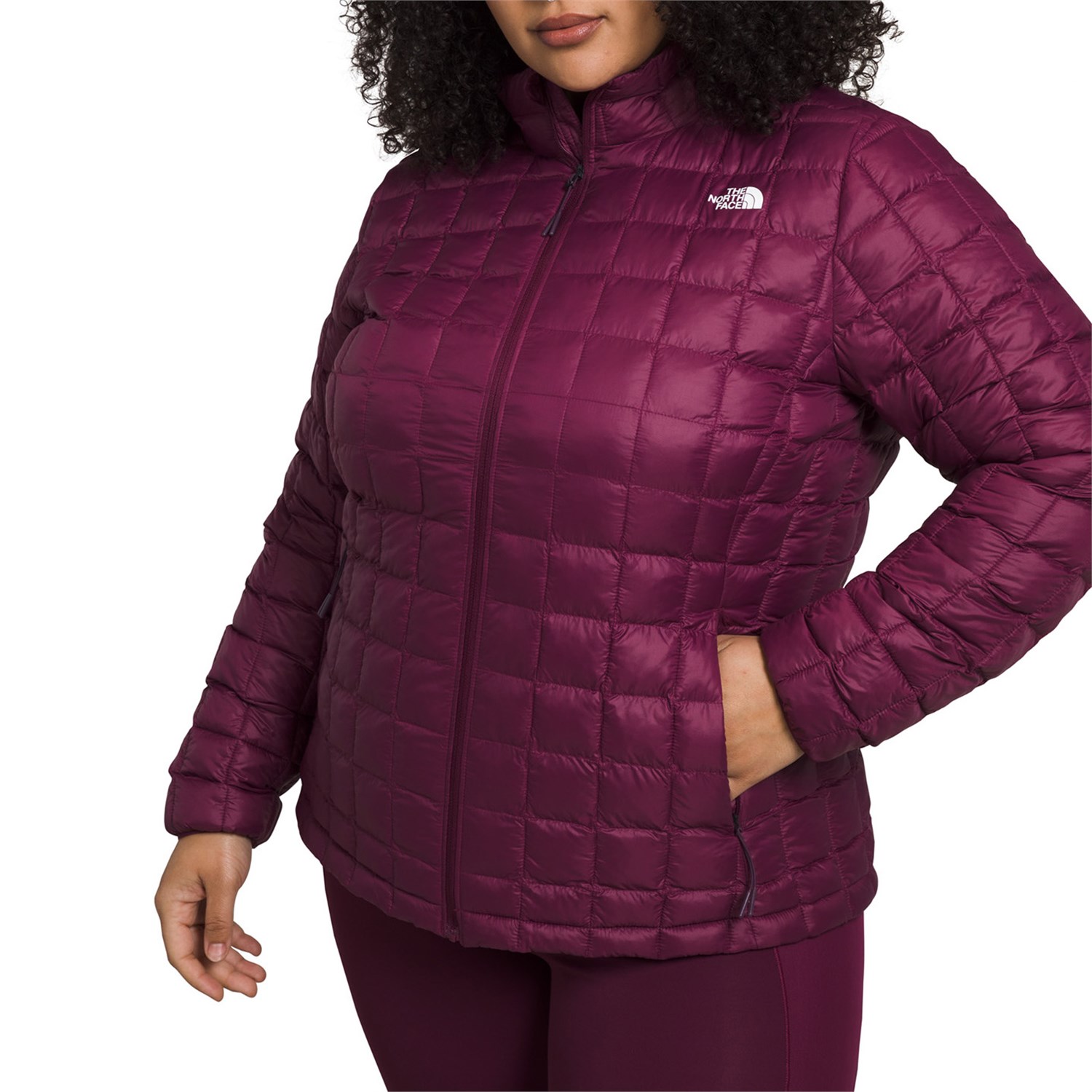 Куртка The North Face ThermoBall Eco 2.0 Plus, цвет Boysenberry куртка the north face thermoball hooded синий