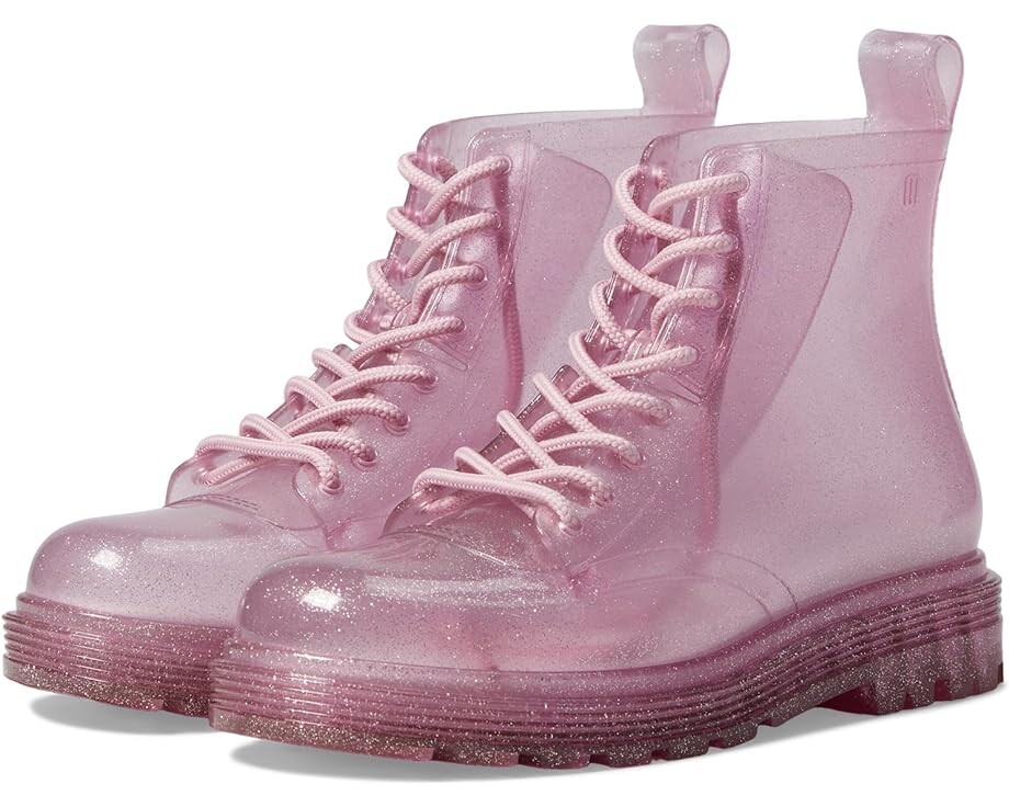 

Ботинки Mini Melissa Coturno INF, цвет Glitter Pink