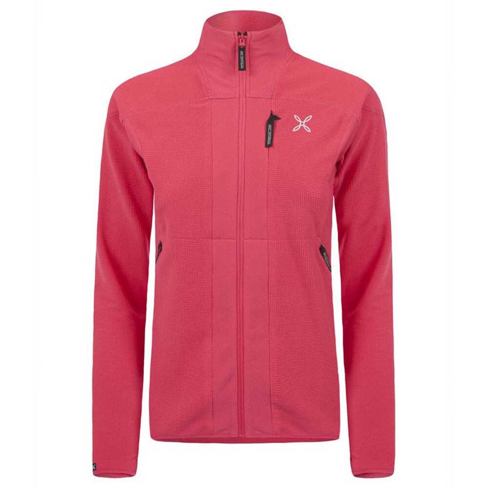 

Толстовка на молнии Montura Stretch Confort Fit Hooded, красный
