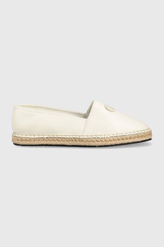 

Кожаные эспадрильи ESPADRILLE W/HW Calvin Klein, белый