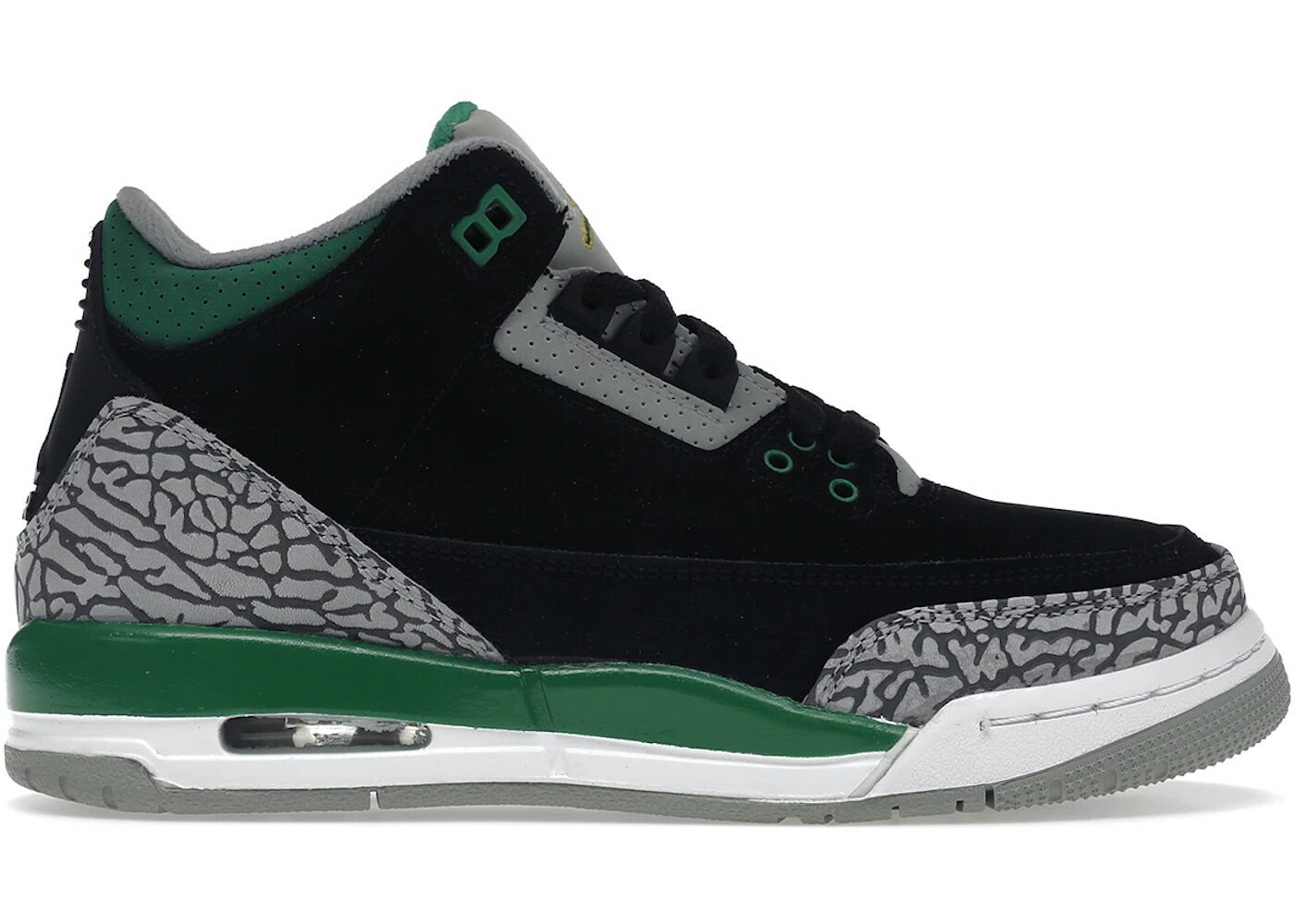 

Кроссовки Jordan 3 Retro Pine Green