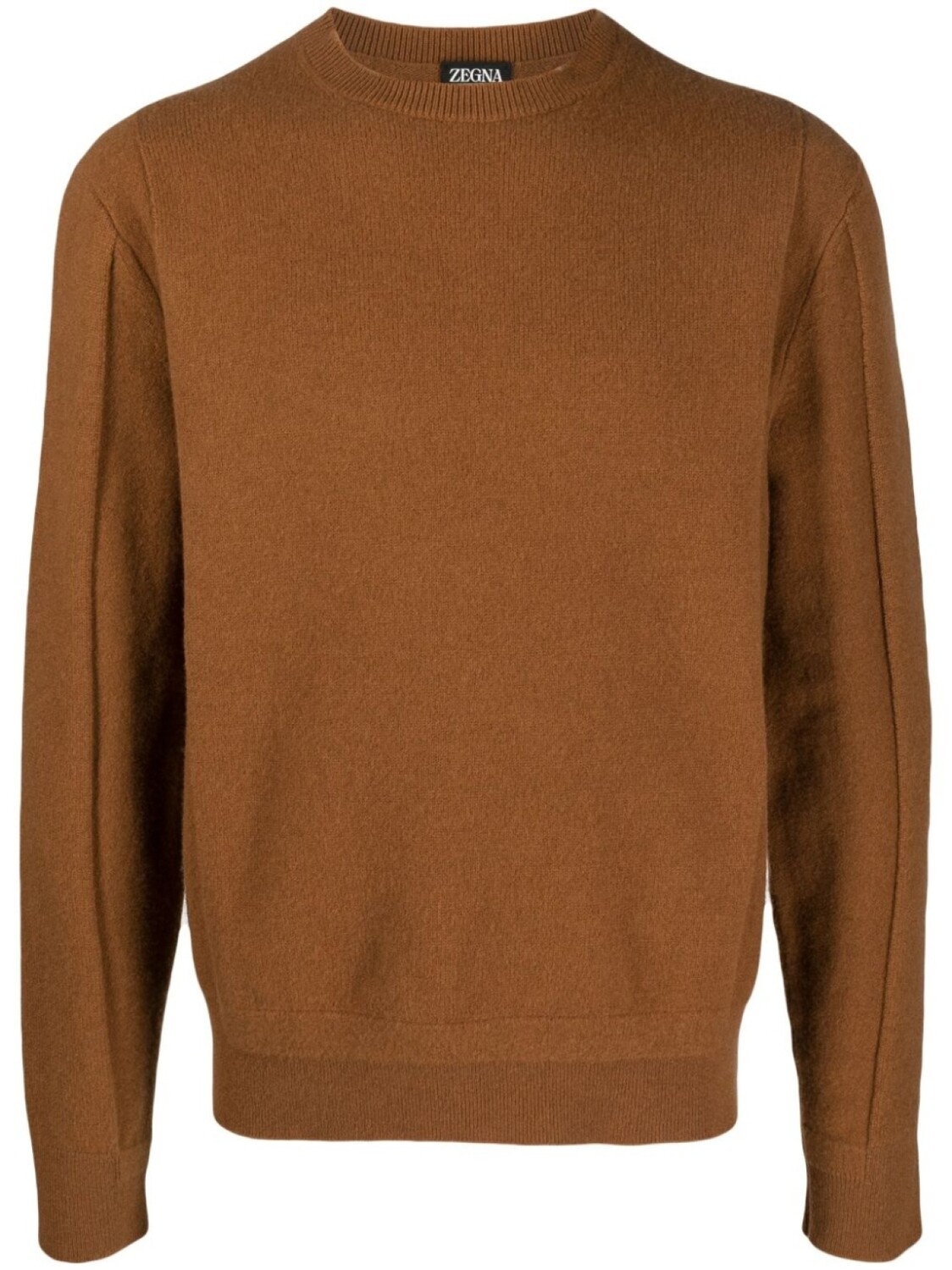 

Zegna джемпер из смеси шерсти и кашемира, коричневый