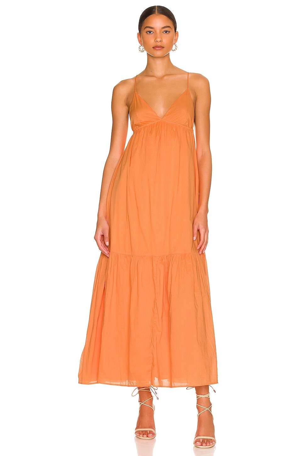 

Платье миди FAITHFULL THE BRAND Wilonna, цвет Mango