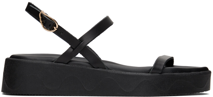 

Черные сандалии Эвриали Ancient Greek Sandals
