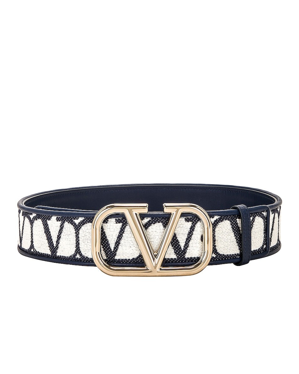 

Ремень Valentino Garavani Iconographe 40, цвет Bianco & Worker